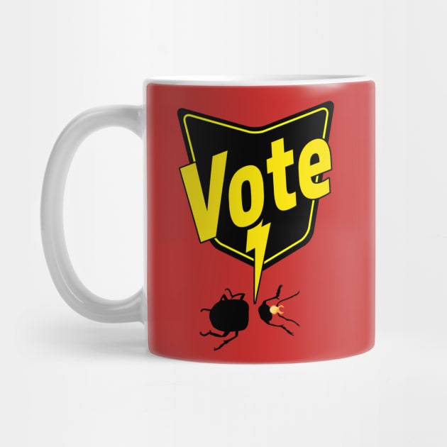 Know Your Parasites Vote Bug Spray by OrangeMonkeyArt